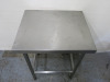 Stainless Steel Prep Table, Size H91 x W70 x D59cm. - 2