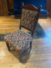 13 x Country Seat Wooden Framed Dining Chairs Upholstered in Assorted Designs. - 12