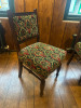 13 x Country Seat Wooden Framed Dining Chairs Upholstered in Assorted Designs. - 16