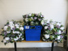 14 x Flower Wall Panels with Roses, Peonies & Foliage, Size 60 x 40cm.