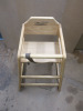 4 x Tablecraft Products Childrens Wooden High Chair. - 6