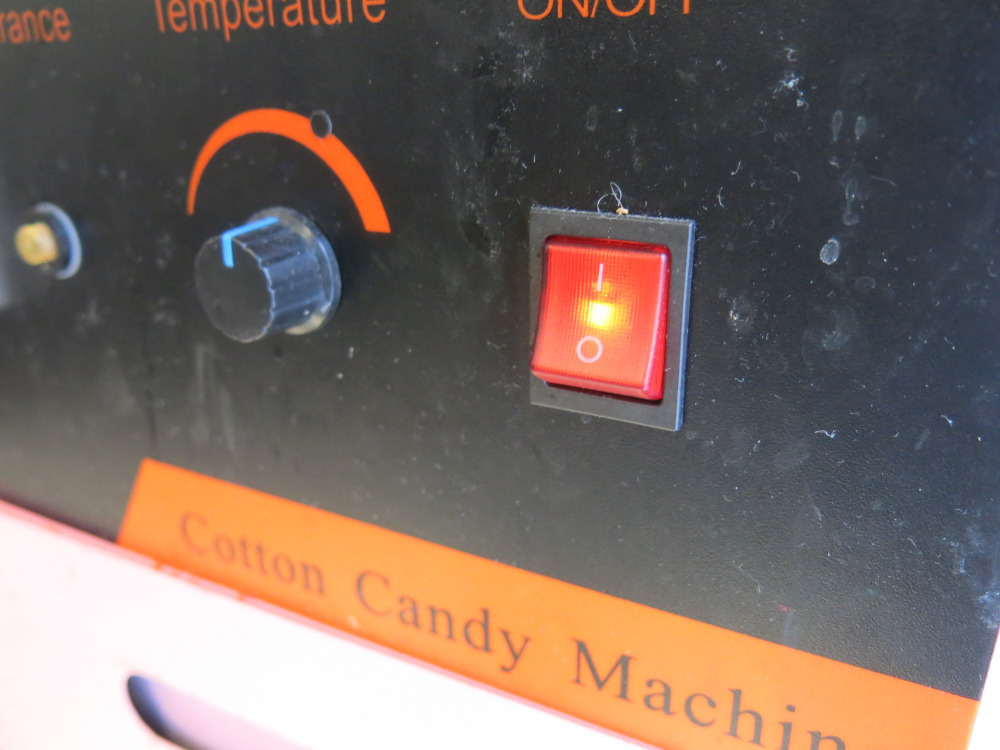 Candy Floss Machine, Model ETMF01, Size Dia 52cm.