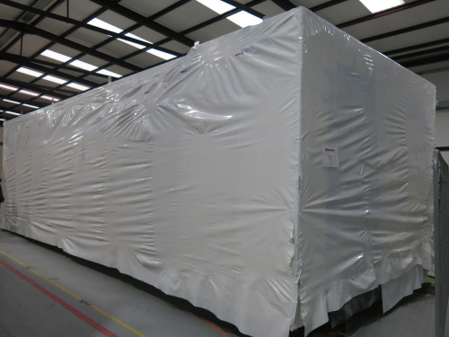 Lot Updated to be Combined with Lot 26 to make Complete Dwelling - 2 x Part Finished Galvanised Steel Modular Building, Clad with Wood Sheathing to Exterior....