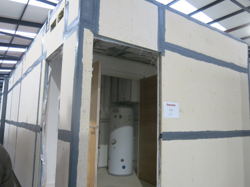 Lot Updated to be Combined with Lot 5 & 28 to make Complete Dwelling 3 x Part Finished Galvanised Steel Modular Building, Clad with Wood Sheathing to Exterior as Listed Below.
