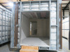 9.3 x 3.1m - Galvanised Steel Carcass, Part Finished Modular Building with First Fix Electrics & Ventilation Established. Includes 2 Rooms & Middle Utilities Area with 3 Entrance Ways. Overall Size H3m x 9.3m x 3.1m. MOBILE FRAMES NOT INCLUDED. - 2