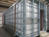 9.9m x 2.8m - Galvanised Steel Carcass, Part Finished Modular Building. Unit Comprises of Open Ended Porch Area with Cupboard Inset, Main Room with 2 Entrance Doorways and Smaller Separate Room. Overall Size H3m x 9.9m x 3m. NOTE: adaptable to suite other - 2