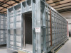 9.9m x 2.8m - Galvanised Steel Carcass, Part Finished Modular Building. Unit Comprises of Open Ended Porch Area with Cupboard Inset, Main Room with 2 Entrance Doorways and Smaller Separate Room. Overall Size H3m x 9.9m x 3m. NOTE: adaptable to suite other - 4