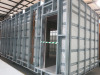 9.3m x 3.3m - Galvanised Steel Carcass, Part Finished Modular Building. Includes 2 Rooms & Middle Utilities Area with 4 Entranceways. Overall Size H3m x 9.3m x 3.3m. NOTE: adaptable to suite other layouts as required (Layout Matches Lot 6). MOBILE FRAME N - 9