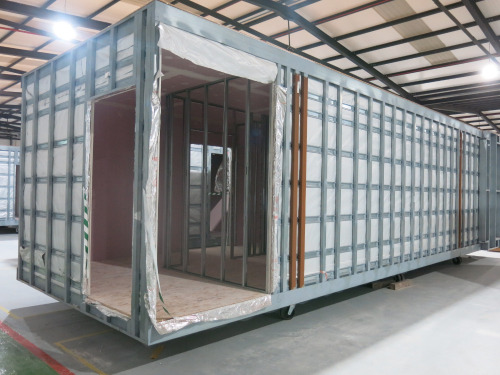 11.2m x 3.9m - Galvanised Steel Carcass, Part Finished Modular Building ...