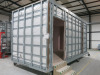 6m x 2.95m - Galvanised Steel Carcass, Part Finished Modular Building. Open Plan Room with 2 x Entranceways. Overall Size H3m x 6m x 3m. MOBILE FRAME NOT INCLUDED.