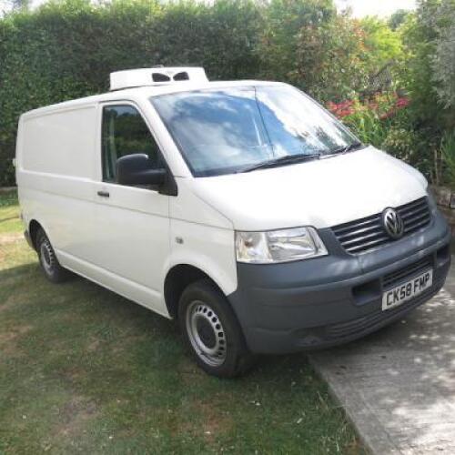 CK58 FMP: Volkswagen Transporter T28 84 TDI SWB with GAH Refrigeration Installed...