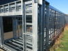 Galvanised Steel Modular Building Bare Carcass. Overall Size 9.5m x 3.6m. - 3