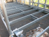 Galvanised Steel Modular Building Bare Carcass. Overall Size 9.5m x 3.6m. - 3