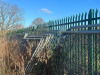 Approx 50 x Heras Temporary Fencing Panels (Size 350 x 200cm) with 50 x Weighted Blocks. - 5