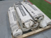 Pallet with 7 Rolls of Visqueen Self Adhesive Membrane. 100 x 120cm.