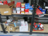 7 x Bays with Assortment of Fixtures & Fittings to Include: Screws, Nuts, Bolts, Nails, Fastenings, Plates & Other (As Viewed). Racking not included. See Lot. 220 for Racking Option. - 10