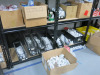 8 x Bays of Assorted Electrical & Plastic Plumbing Fixtures & Fittings to Include: Wire, Sockets, Pipe Fittings, Clips, Fixing Kits, Push Fit, Radiator Valves, Tape & Other (As Viewed).Racking not included. See Lot. 220 for Racking Option. - 7