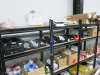 8 x Bays of Assorted Electrical & Plastic Plumbing Fixtures & Fittings to Include: Wire, Sockets, Pipe Fittings, Clips, Fixing Kits, Push Fit, Radiator Valves, Tape & Other (As Viewed).Racking not included. See Lot. 220 for Racking Option. - 8