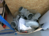 Rack & Area with Assorted Copper/Plastic Pipe & Fittings & Drainage to Include: Copper Pipe & Fittings, Plastic Pipe, Drainage Pipe & Fittings (As Viewed). - 8