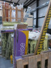 19 x Rolls of Floorwise Performance Underlay, 3 x Boxes of F163 Grippers (100 x 5ft), 20 x F291.9MSA Stick Down Cover Strips Matt Silver (2.7m) & 16 x Cans of F598 Spray Adhesive (As Viewed). - 3