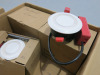 6 x Boxes with Approx 115 x Assorted Lumi-Plugin LP110 White Halo Lights with Various Downlights/Smoke/PIR & Heat Lights. - 4