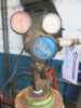 Set of Oxy-Acetylene Cutting Torches with Gauges & Hoses on Wheeled Trolly. - 4