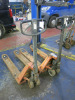 2 x BT Pallet Trucks. NOTE: both work but require maintenance. - 3