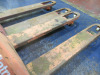 2 x BT Pallet Trucks. NOTE: both work but require maintenance. - 6