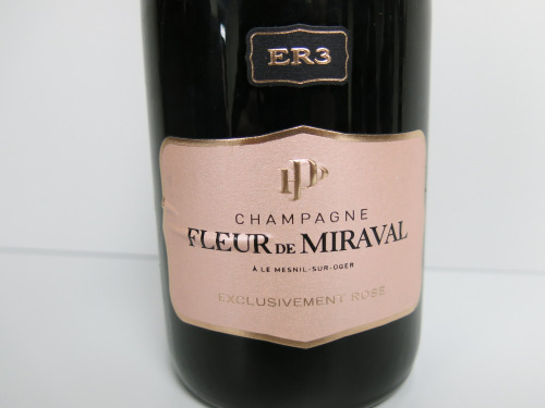 Fleur De Miraval Exclusivement Rose ER3 Champagne, 750ml.