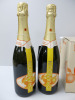 4 x Bottles of Chandon Garden Spritz with an Orange Peel Blend & 5 x Chandon Glasses. - 2