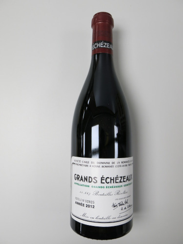 Domaine de La Romanee-Conti, Grands Echezezeaux Grand Cru Red Wine, 2012, 750ml.