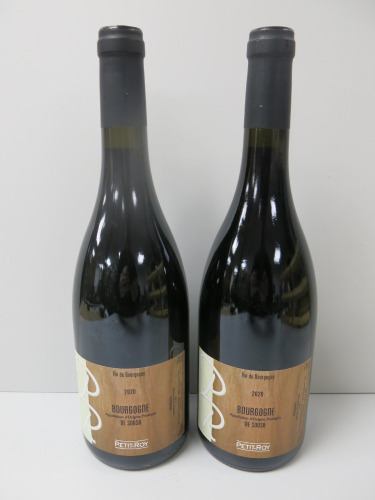 2 x Bottles of Petit Roy De Sousa Bourgogne Red Wine, 2020, 750ml.