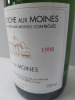 WITHDRAWN DUE TO ROT CLAIM: 2 x Bottles of Domaine Aux Moines Savennieres Roche Aux Moines White Wine, 1998, 750ml. - 3