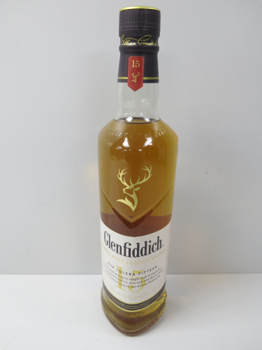 Glenfiddich Our Solera Fifteen Single Malt Scotch Whisky, 70cl.