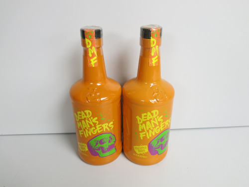 2 x Bottles of Deadman's Fingers Pineapple Rum, 70cl.