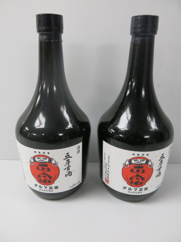 2 x Bottles of Daruma Masamune Aged Sake, 72cl