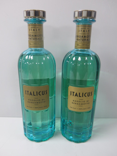 2 x Bottles of Italicus Rosolio Di Begamotto, 70cl.