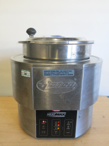 Hatco Round Heatmax Multipurpose Heated Well, Model RHW-1, S/N C842731832 with Pan & Lid.