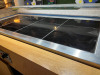 Ceramic Heated Glass 4 Panel Food Display Drop-In Module. Comes with Thermostatic Control. Size W150 x D66cm. - 4