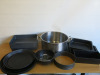 Assorted Kitchen Accessories to Include: Trays, Pans & Baking Tins.