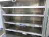 Interlevin 4 Shelf Multi Deck Merchandiser, Model SP80-140X, S/N 202140022L, DOM 06/2021. Comes with Adjustable Shelves, Interior Light, Night Blind, Stainless Steel Interior & Ticket Strips. Size H205 x W148 x D76cm. - 4