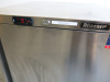 Blizzard Stainless Steel Undercounter Fridge, Model BZ-UCR140, Size H82 x W60 x D60cm. - 2