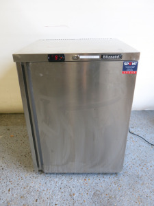 Blizzard Stainless Steel Undercounter Fridge, Model BZ-UCR140, Size H82 x W60 x D60cm.