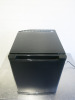 Corby 35L Mini Bar in Black, Model CB-355A. NOTE: damage to left corner (As Viewed/Pictured). - 2