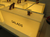 5 x Light Boxes with Assorted Cut Vinyl Lettering & Leather Straps. Size H26 x W50 x D15cm. - 4