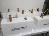 5 x Light Boxes with Assorted Cut Vinyl Lettering & Leather Straps. Size H26 x W50 x D15cm. - 6