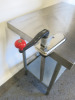 Vogue Stainless Steel Prep Table with Shelf Under with Bonzer Can Opener, Size H90 x W90 x D60cm - 6