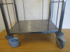 Tente Stainless Steel Tray Dispenser, Size H80 x W60 x D45cm. - 2