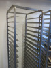 2 x Stainless Steel 20 Tray Catering Trolley, Size H182 x W48 x D60cm. Comes with 15 Trays. - 6