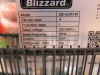 Blizzard Stainless Steel Undercounter Fridge, Model BZ-UCR140, Size H82 x W60 x D60cm. - 2